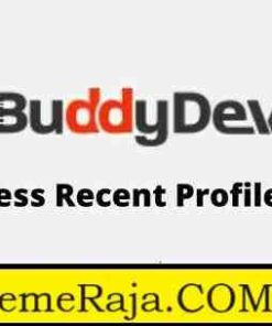 BuddyPress Recent Profile Visitors GPL Plugin