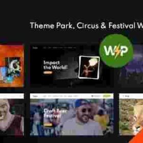 Festy Theme GPL Theme Park, Circus & Festival WordPress Theme