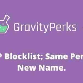 Gravity Perks Blocklist Addon GPL Plugin