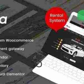 Ireca Theme GPL Car Rental Boat, Bike, Vehicle, Calendar WordPress Theme