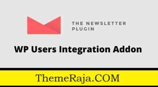 Newsletter WP Users Integration Addon GPL Plugin