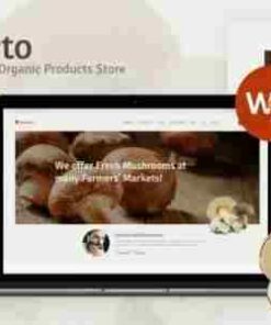 Umberto Theme GPL Mushroom Farm & Organic Products Store WordPress Theme