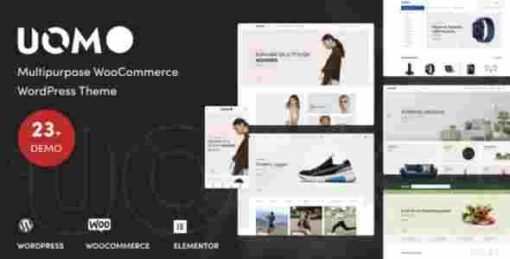 Uomo Theme GPL Multipurpose WooCommerce WordPress Theme