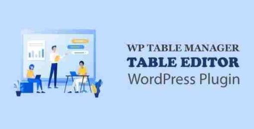 WP Table Manager WordPress Table Editor Plugin GPL