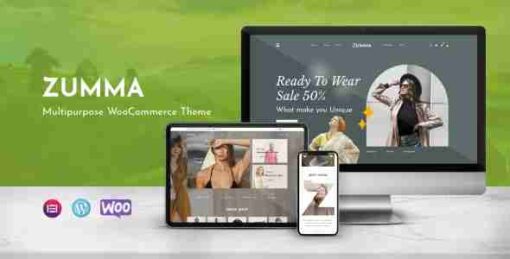 Zumma Theme GPL Multipurpose WooCommerce Theme