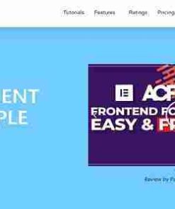 ACF Frontend Pro GPL Content Management Plugin