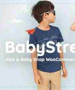 BabyStreet Theme GPL WooCommerce Theme for Kids Toys and Clothes Shops