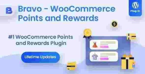 Bravo GPL WooCommerce Points and Rewards – WordPress Plugin