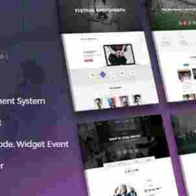 EM4U Theme GPL Events WordPress Theme for Booking Tickets