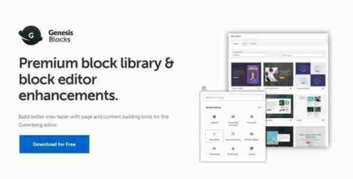 Genesis Blocks Pro GPL WordPress Genesis Plugin