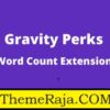 Gravity Perks Word Count Addon GPL Plugin
