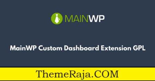 MainWP Custom Dashboard Extension GPL Plugin