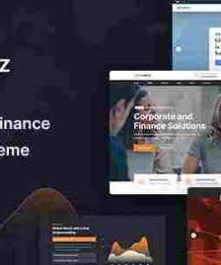 Maxbizz Theme GPL Consulting & Financial Elementor WordPress Theme