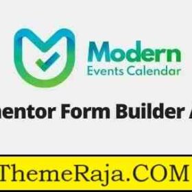 Modern Events Calendar Elementor Form Builder GPL Plugin