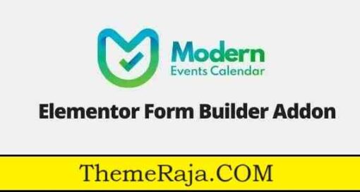 Modern Events Calendar Elementor Form Builder GPL Plugin