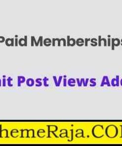 Paid Memberships Pro Limit Post Views Addon GPL Plugin