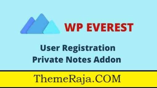 User Registration Private Notes Addon GPL Plugin
