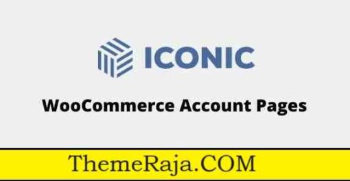 WooCommerce Account Pages GPL Iconic WP