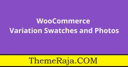 WooCommerce Variation Swatches and Photos Addon GPL