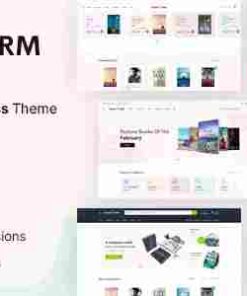 Bookworm Theme GPL Bookstore & Bookshop WooCommerce Theme