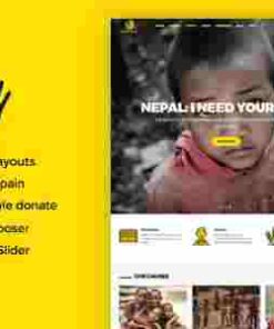 CharityHeart Theme GPL Charity Responsive WordPress Theme