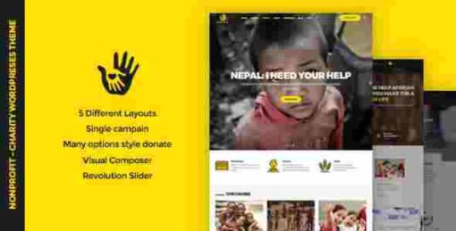 CharityHeart Theme GPL Charity Responsive WordPress Theme