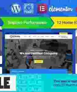 Clenix Theme GPL Cleaning Services WordPress Theme