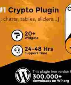 Cryptocurrency Widgets Pro GPL WordPress Crypto Plugin