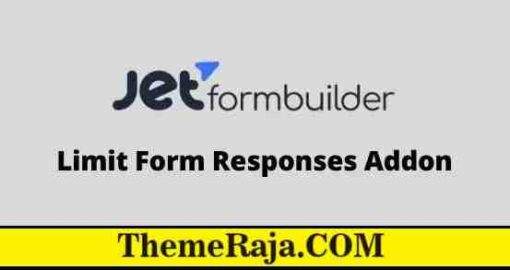 JetFormBuilder Pro Limit Form Responses Addon GPL