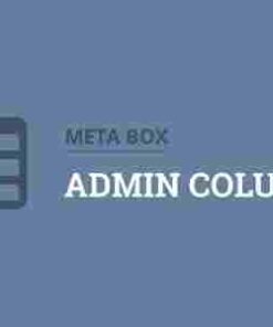 Meta Box Admin Columns Addon GPL Plugin
