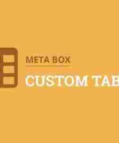 Meta Box Custom Table Addon GPL Plugin