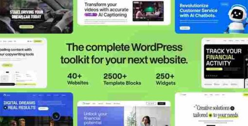 Outgrid Theme GPL Multi-Purpose Elementor WordPress Theme