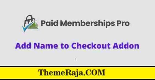 Paid Memberships Pro Add Name to Checkout Plugin