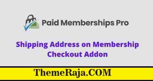 Paid Memberships Pro Shipping Addon gpl
