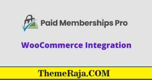 Paid Memberships Pro WooCommerce Addon GPL Plugin