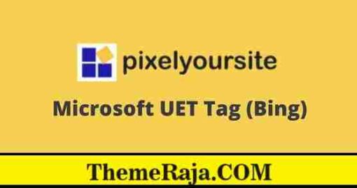 PixelYourSite Microsoft UET Tag Bing GPL