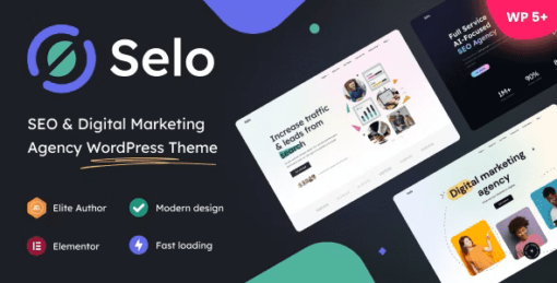 Selo Theme GPL SEO & Digital Marketing Agency WordPress Theme