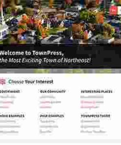 TownPress Theme GPL Municipality & Town Government WordPress Theme