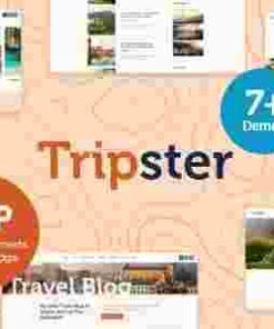 Tripster Theme GPL Travel & Lifestyle WordPress Blog