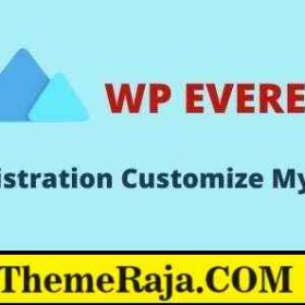 User Registration Customize My Account Addon GPL