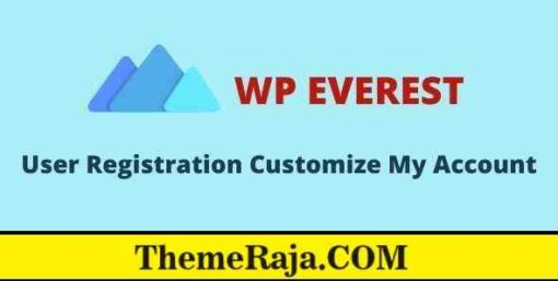 User Registration Customize My Account Addon GPL