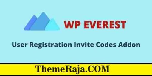 User Registration Invite Codes Addon GPL Plugin