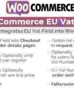 WooCommerce Eu Vat & B2B GPL Plugin
