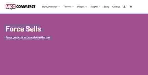 WooCommerce Force Sells Pro Extension GPL Plugin