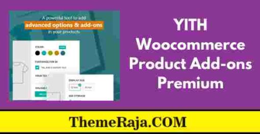 YITH Woocommerce Product Add-ons Premium GPL Plugin