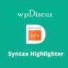 wpDiscuz Syntax Highlighter Addon GPL Plugin