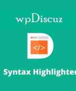 wpDiscuz Syntax Highlighter Addon GPL Plugin