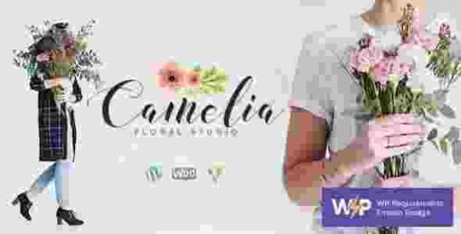 Camelia Theme GPL A Floral Studio Florist WordPress Theme