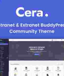 Cera Theme GPL Intranet Document Sharing, Community Knowledge Base & E-learning