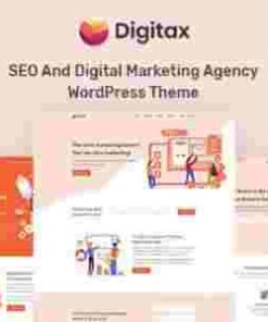 Digitax Theme GPL SEO & Digital Marketing Agency WordPress Theme